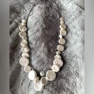 Club Monaco Pearl-like beads 13” necklace